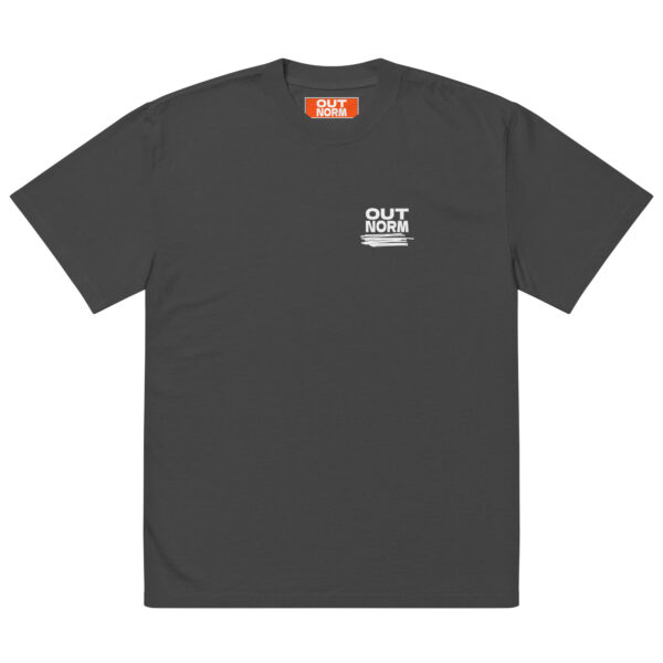 Oversized faded t-shirt - Image 4